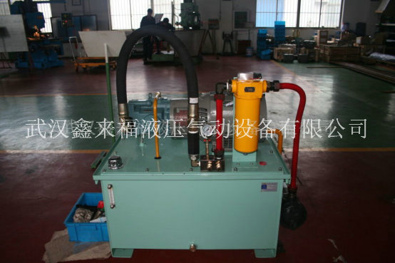 Rotary furnace hydraulic station, rotary furnace hydraulic system