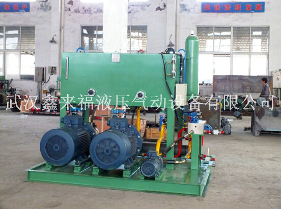 Hydraulic valve group, valve table, auxiliary pump station